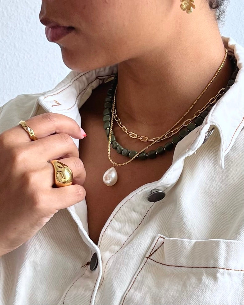 Daphne Pearl Necklace || Choose Length