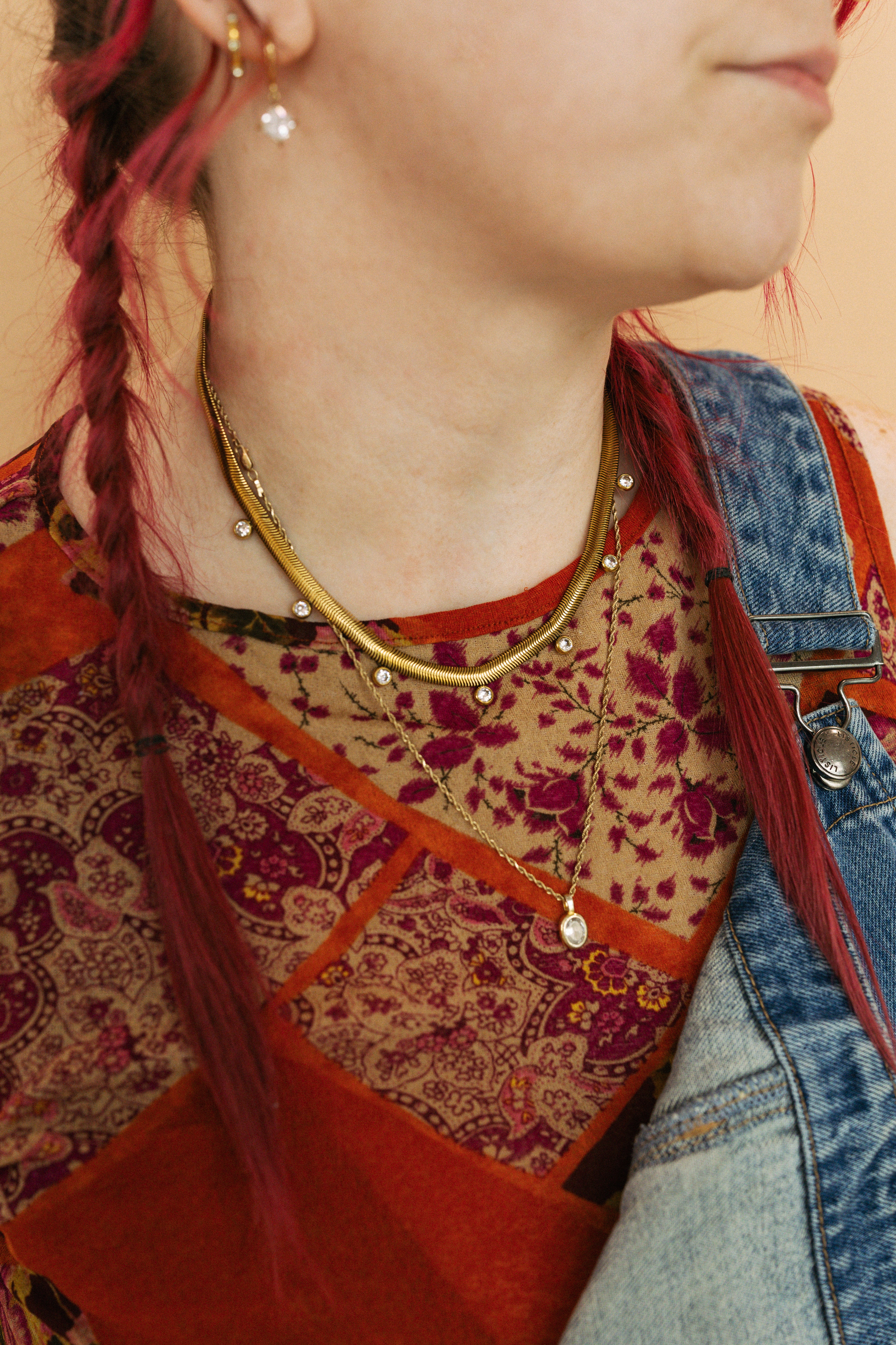Chelsea Herringbone Necklace
