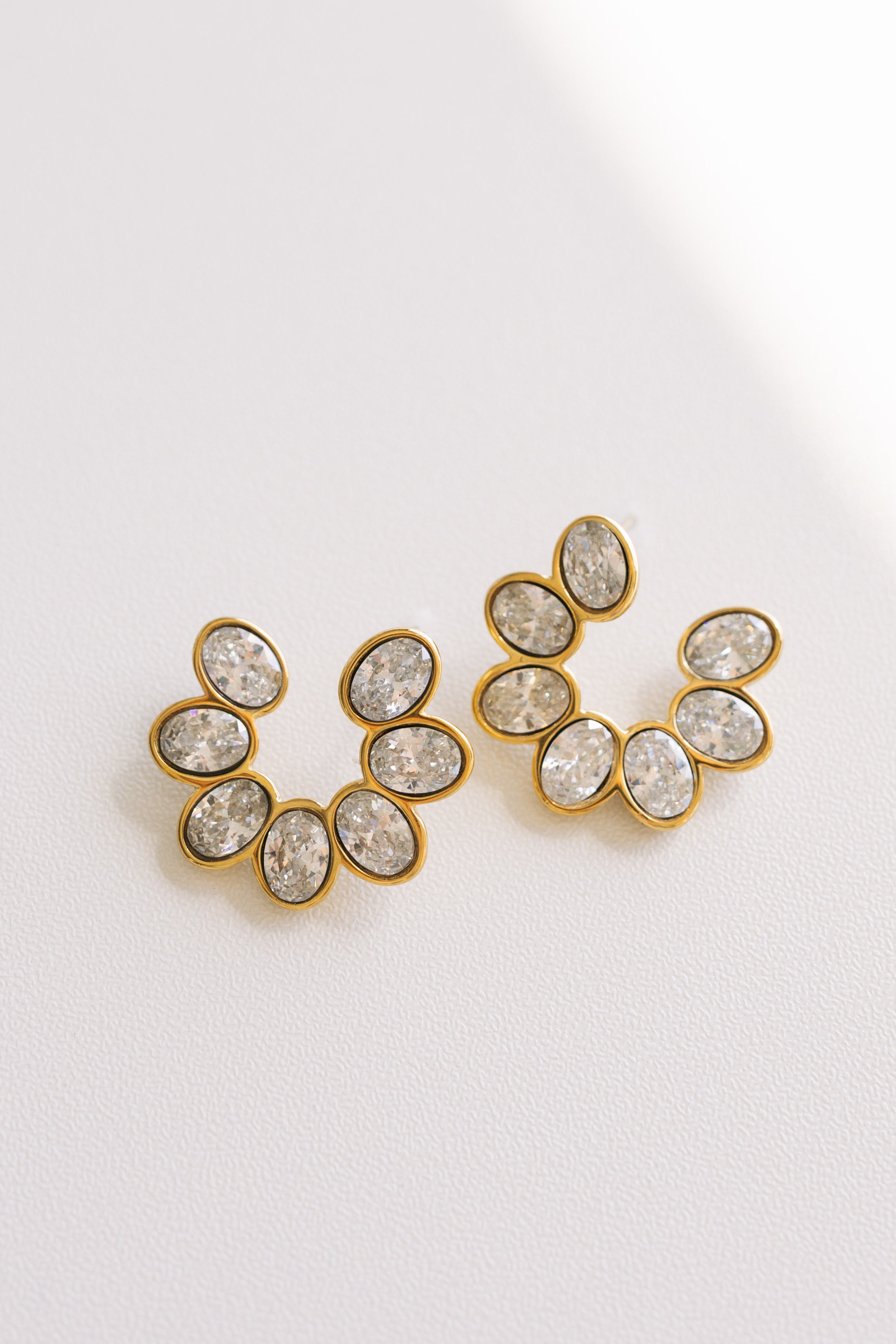 Ezzy Crystal Stud Earrings