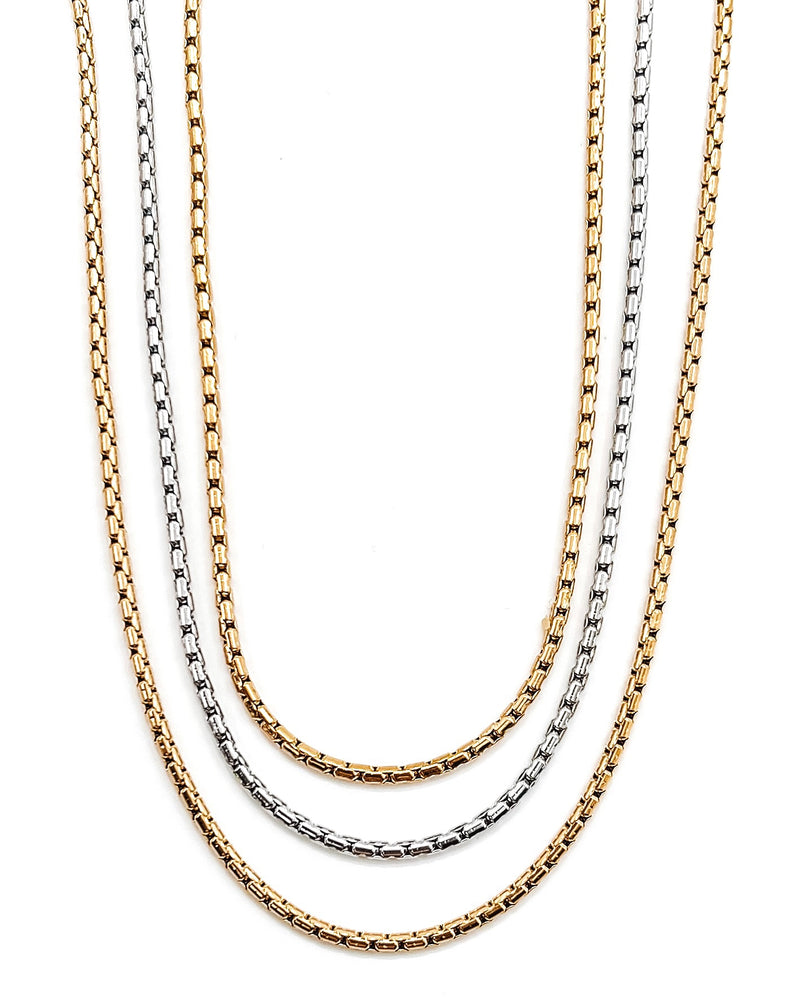 Pendalton Dainty Layering Necklace || Choose Length + Color