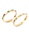 Belinda Gold Jewel Bracelet || Choose Color