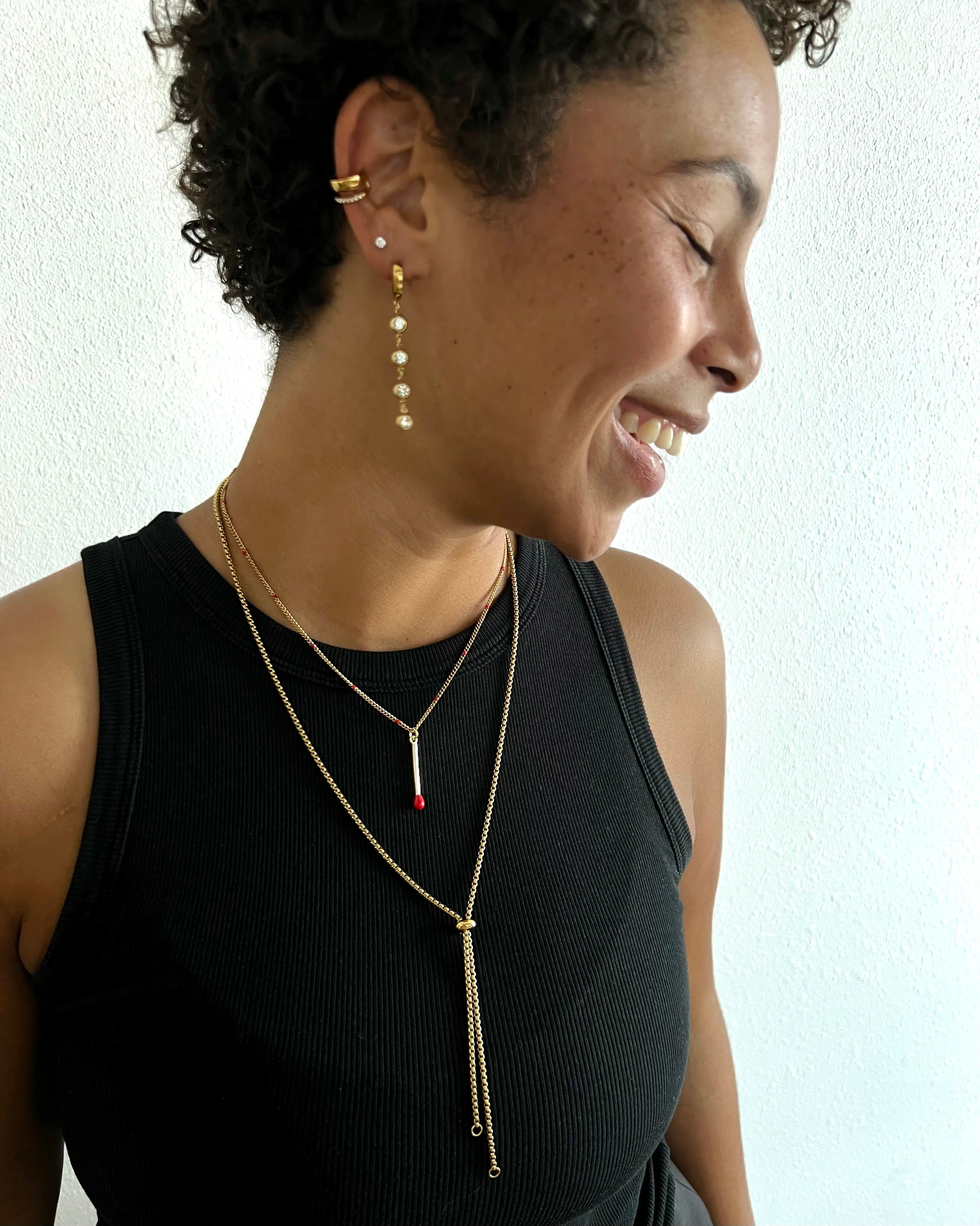 Mollie Matchstick Necklace