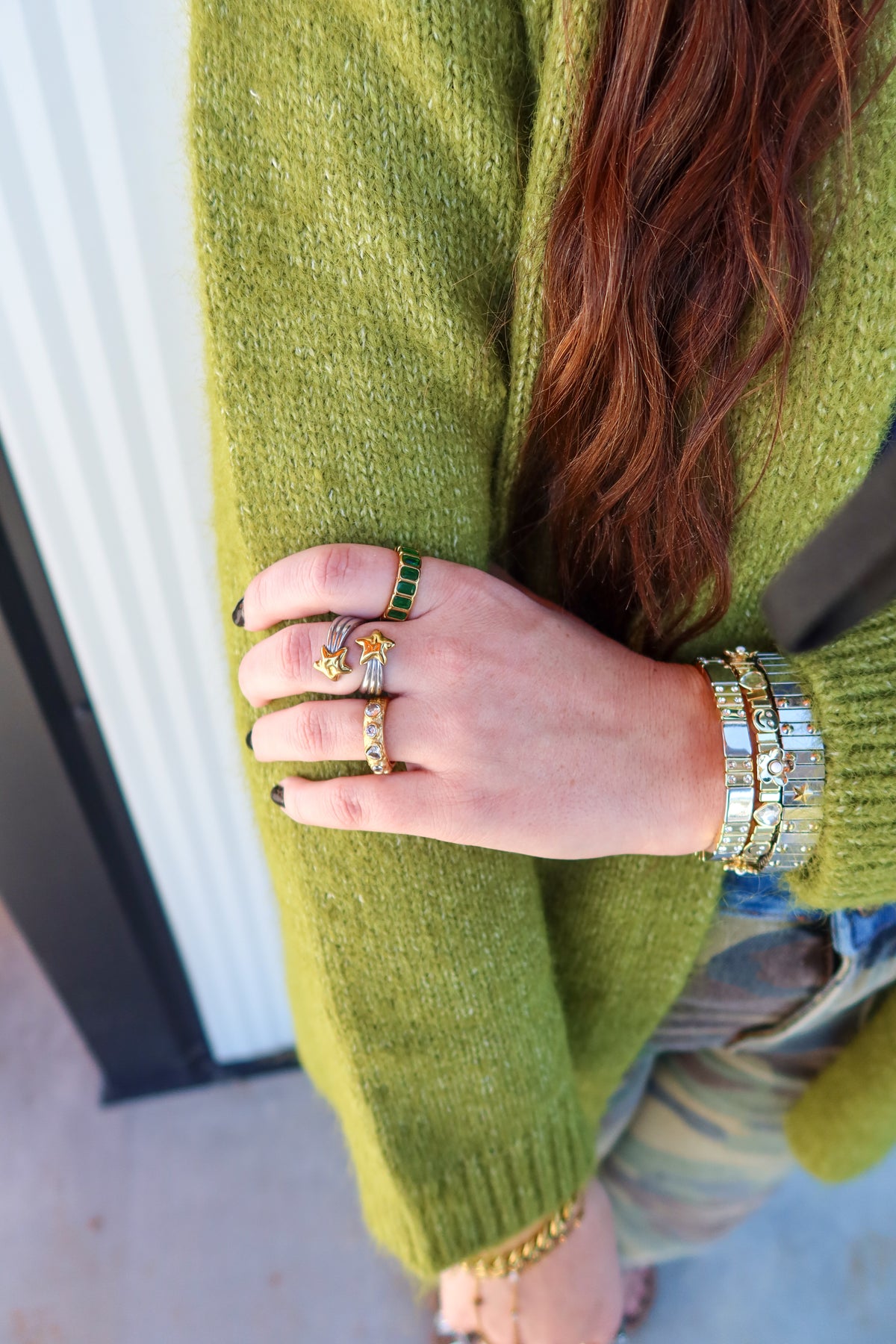 Lulu Stretch Bracelet - Happy Flower