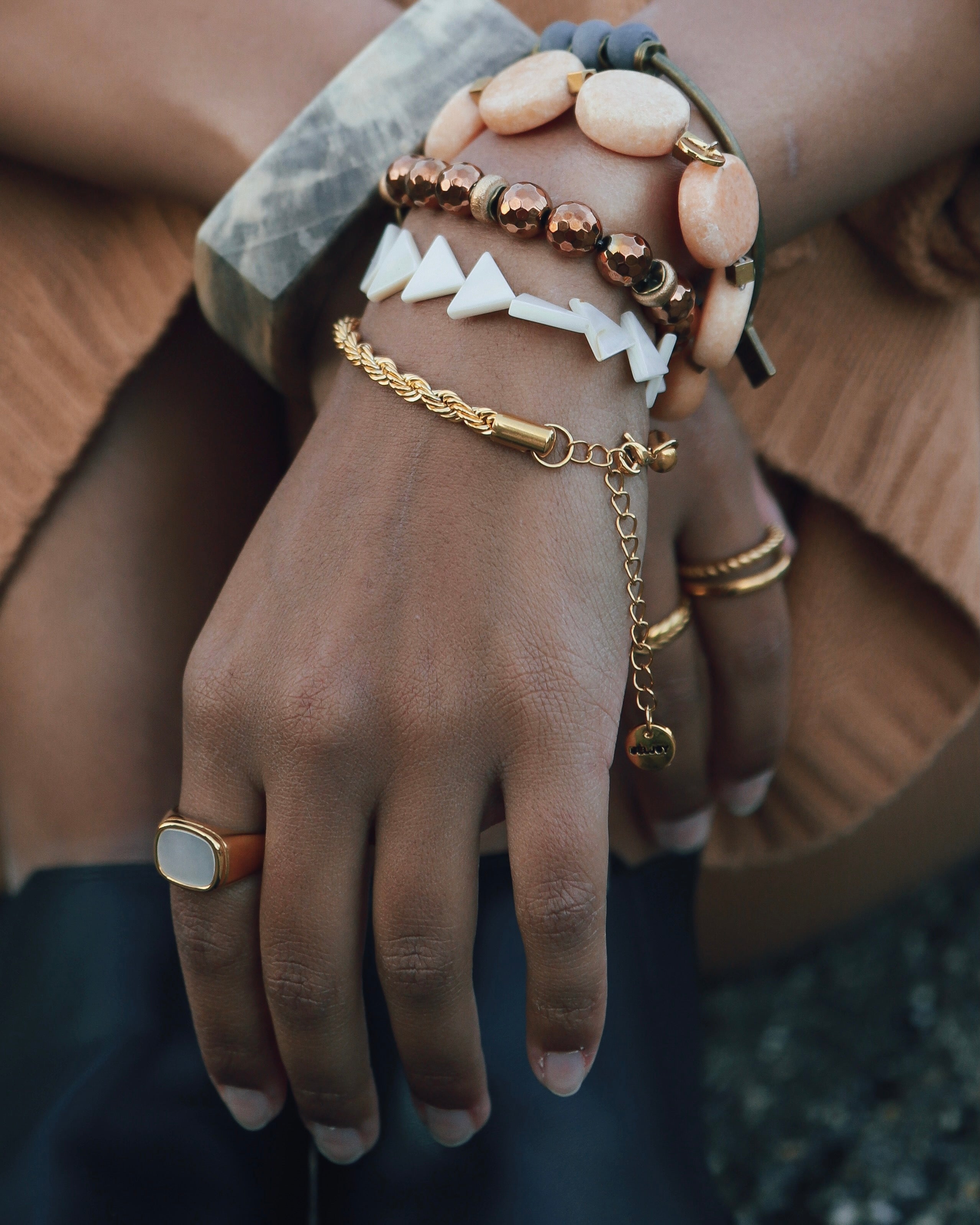 Rory Mother Of Pearl Ring