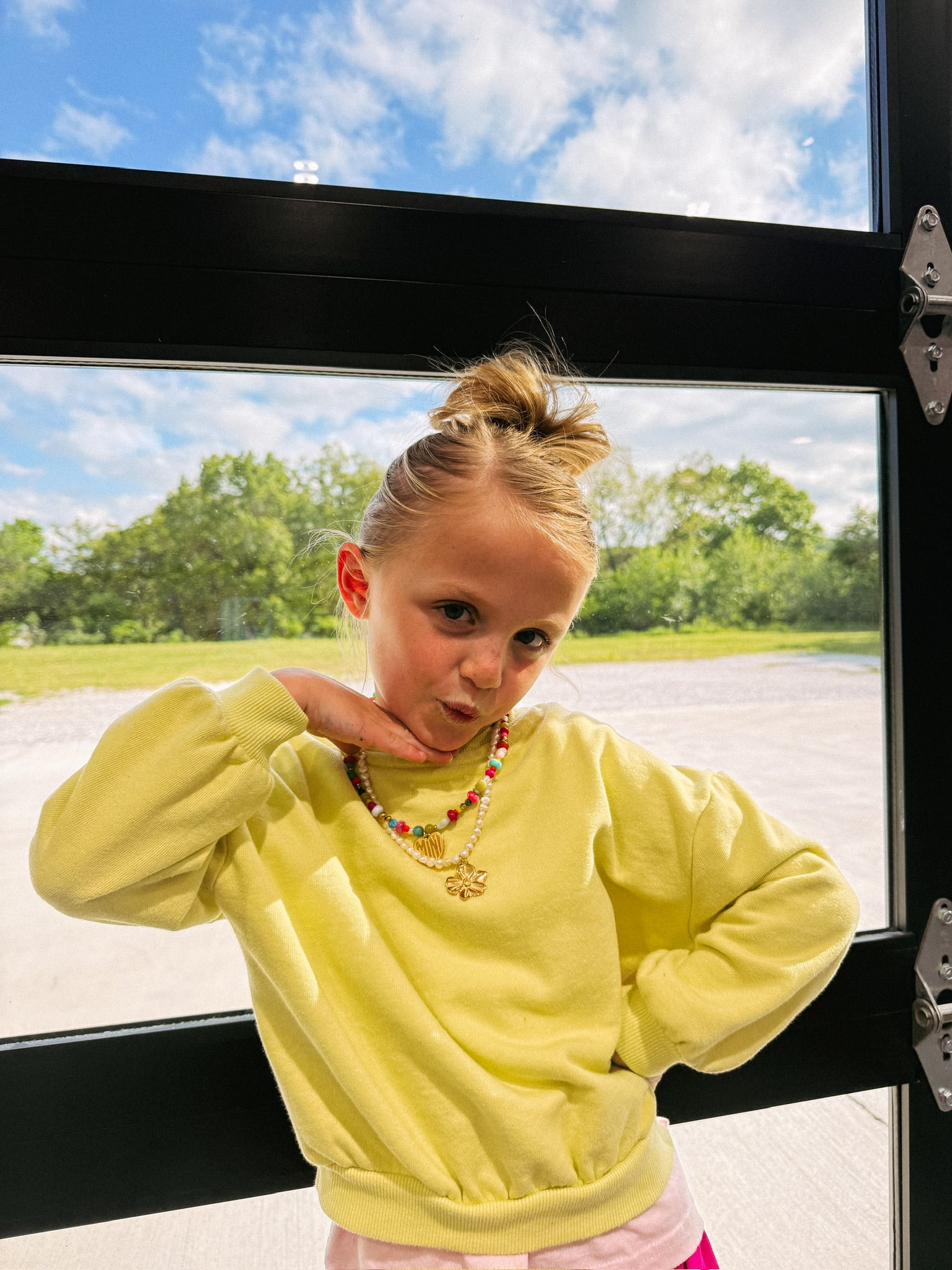 For The Minis Beaded Necklace - MINI