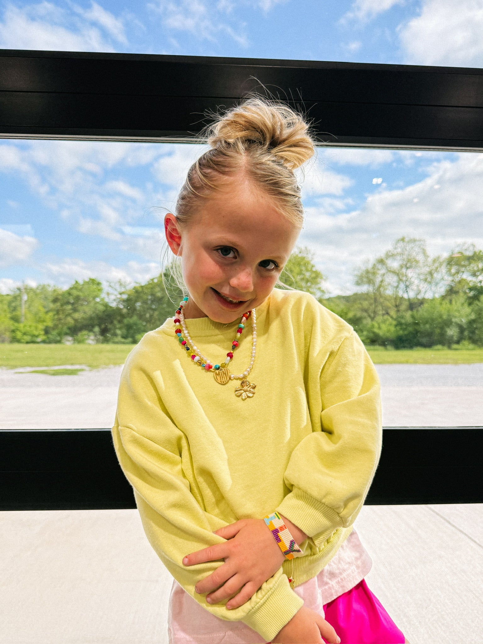 For The Minis Beaded Necklace - MINI