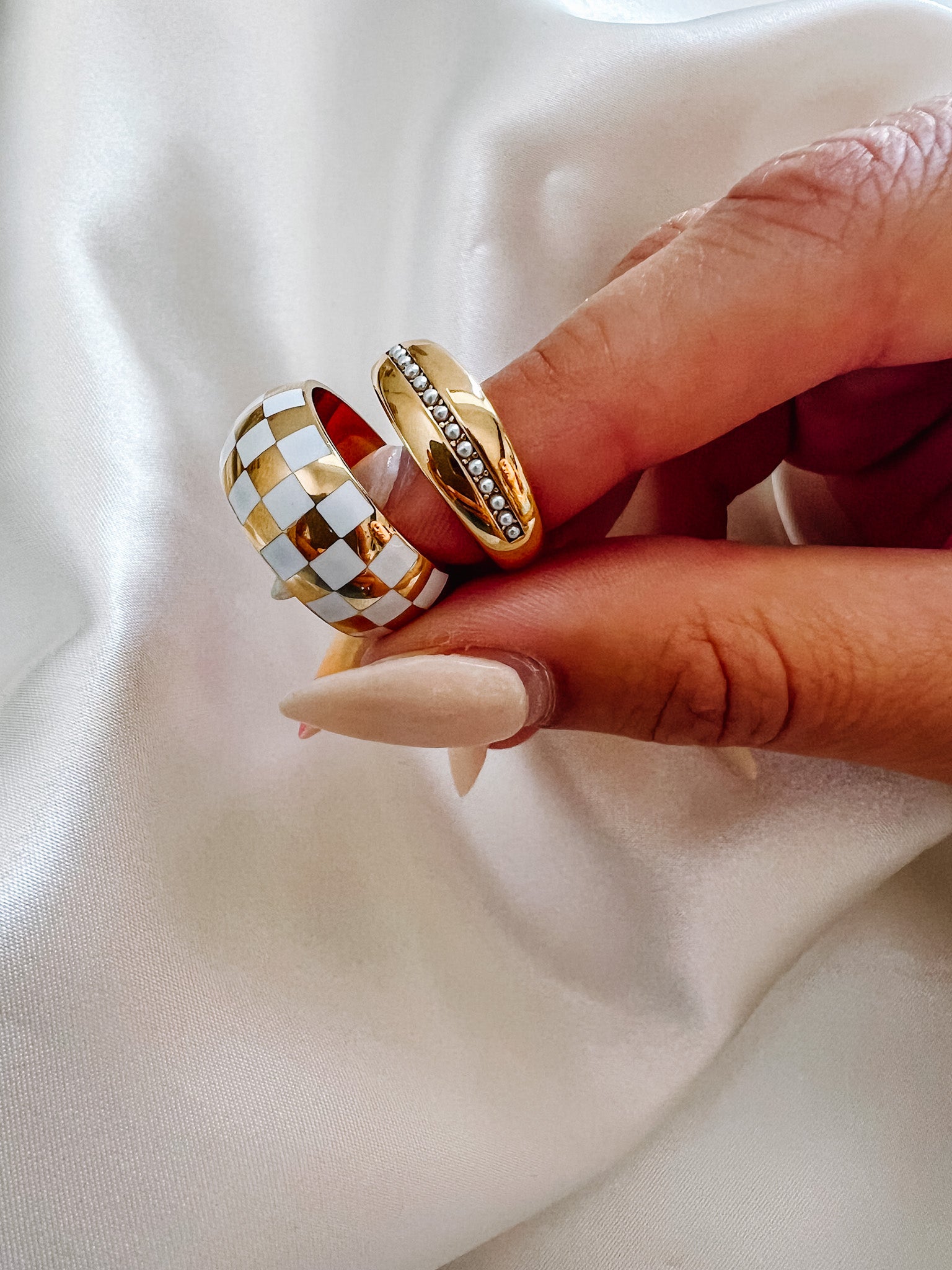 Ronnie Checker Ring || Choose Color