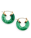 Ellbelle Chunky Acrylic Earring Hoops || Choose Color