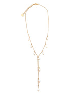 Penelope Pearl Lariat Necklace