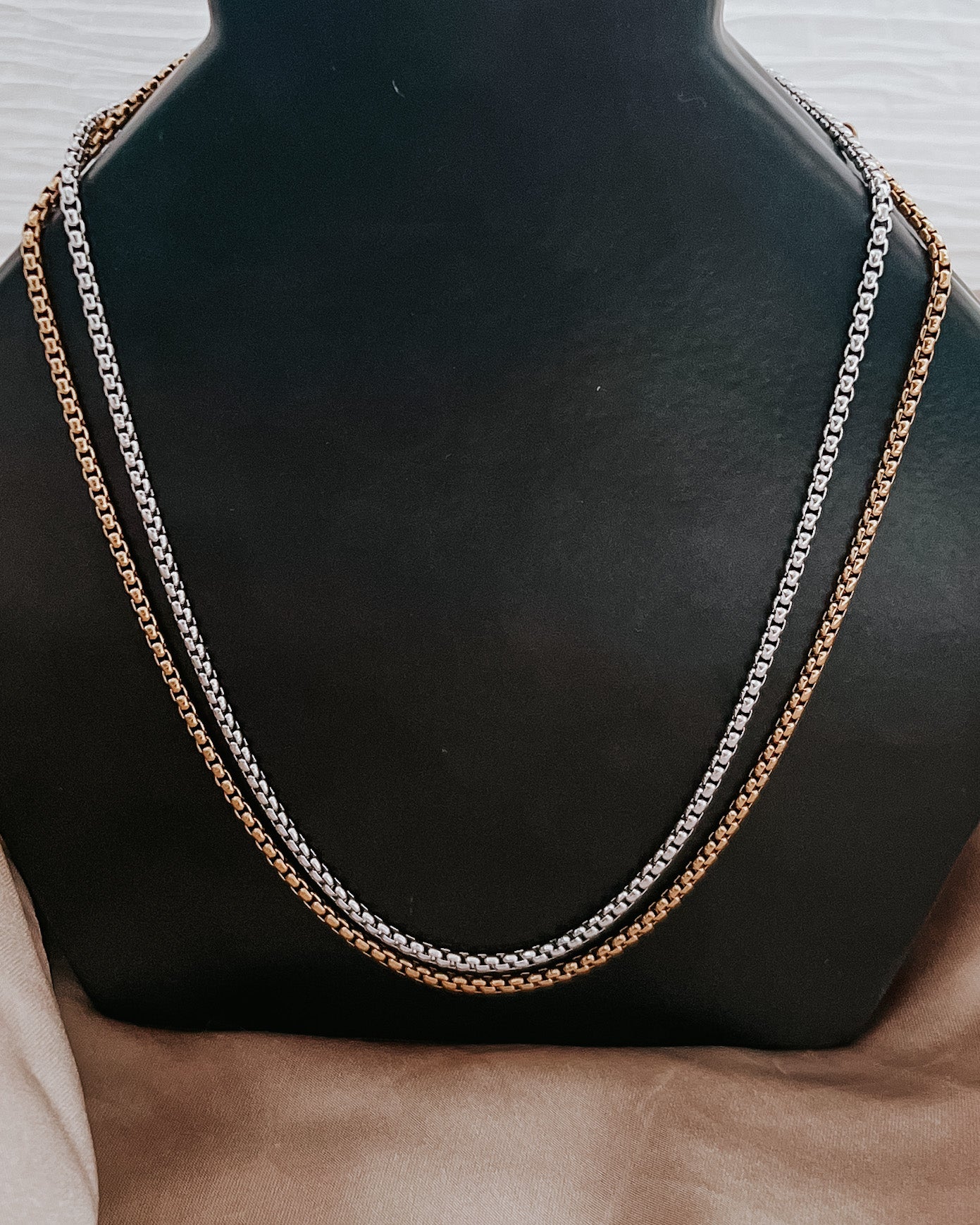 Patty Dainty Layering Necklace || Choose Color