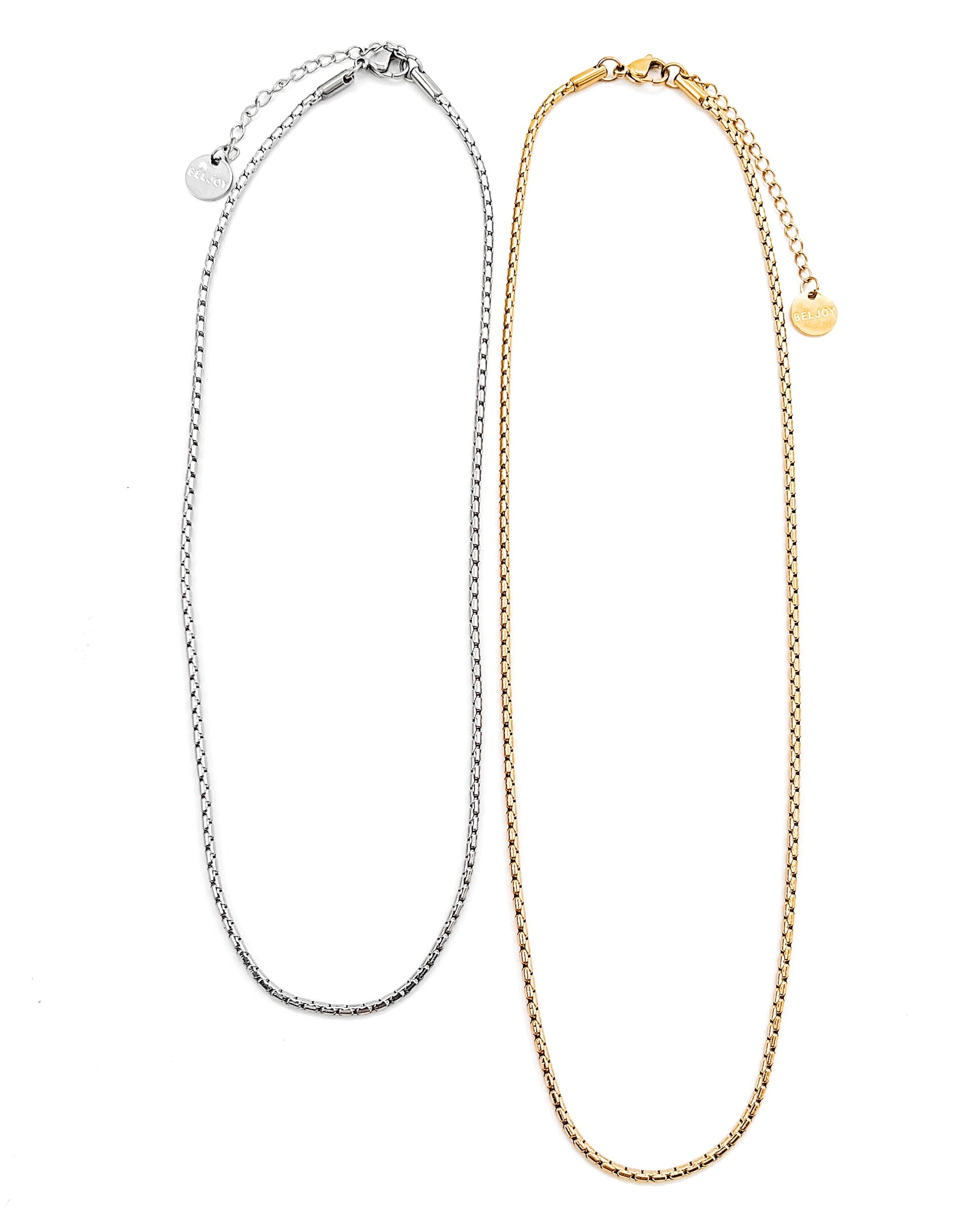 Pendalton Dainty Layering Necklace || Choose Length + Color
