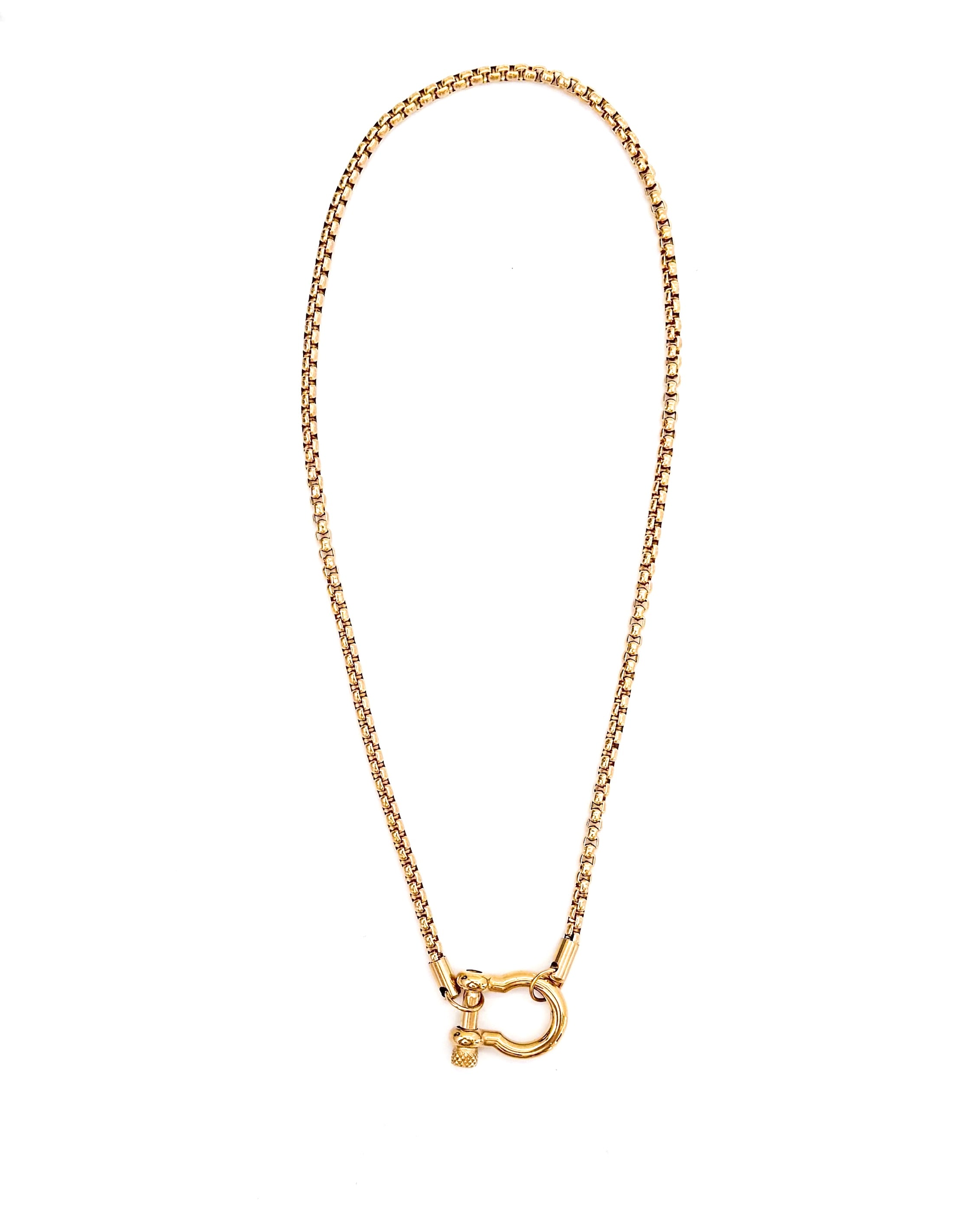 Jerra Screw Toggle Necklace