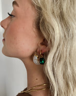 Elio Jewel Hoop Earrings || Choose Color