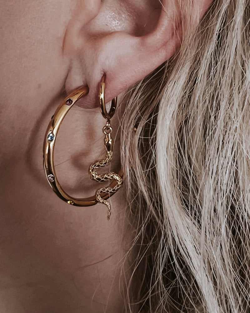 Emilla Snake Earrings