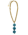 Tally Turquoise Drop Necklace