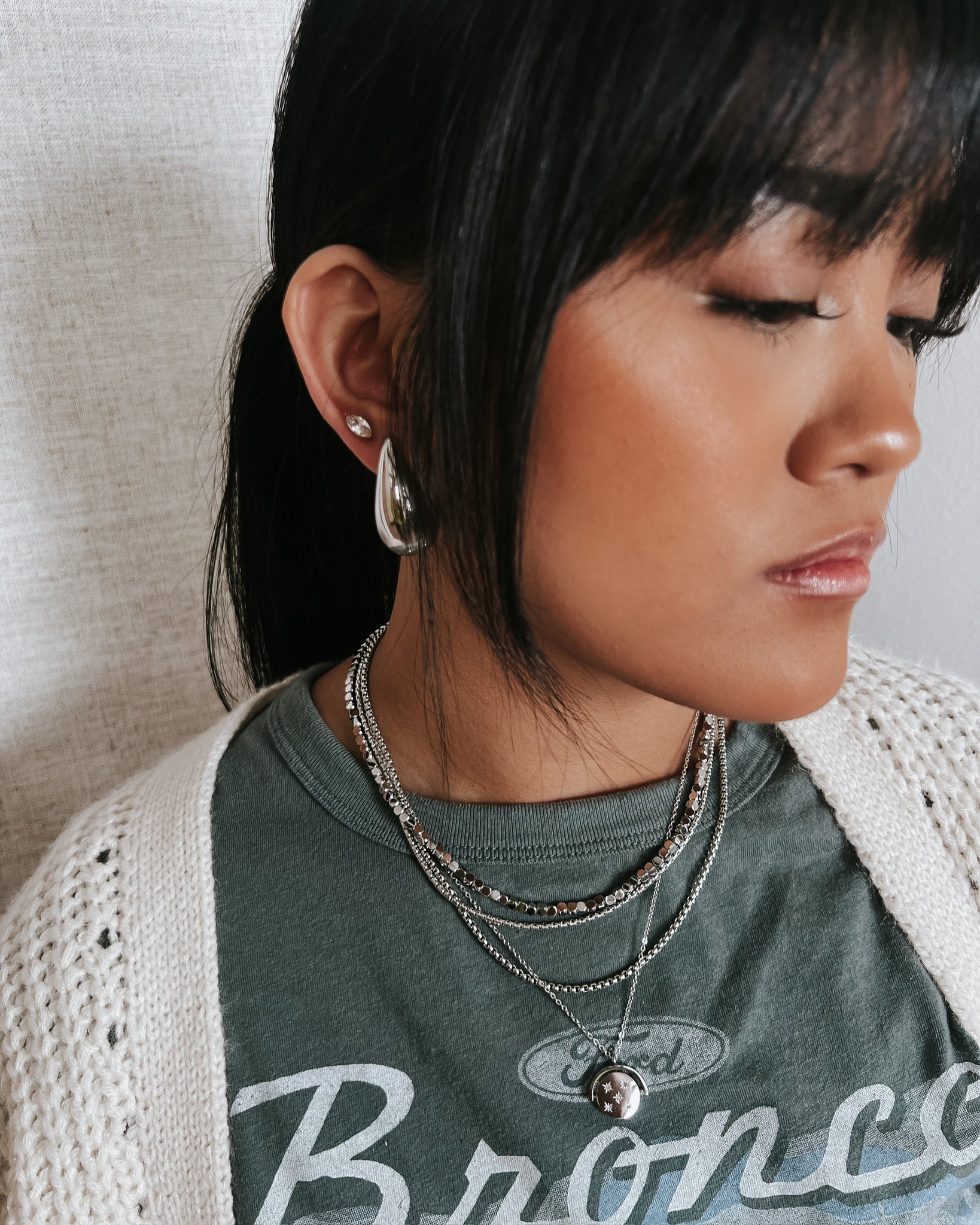 Palen Silver Star Necklace