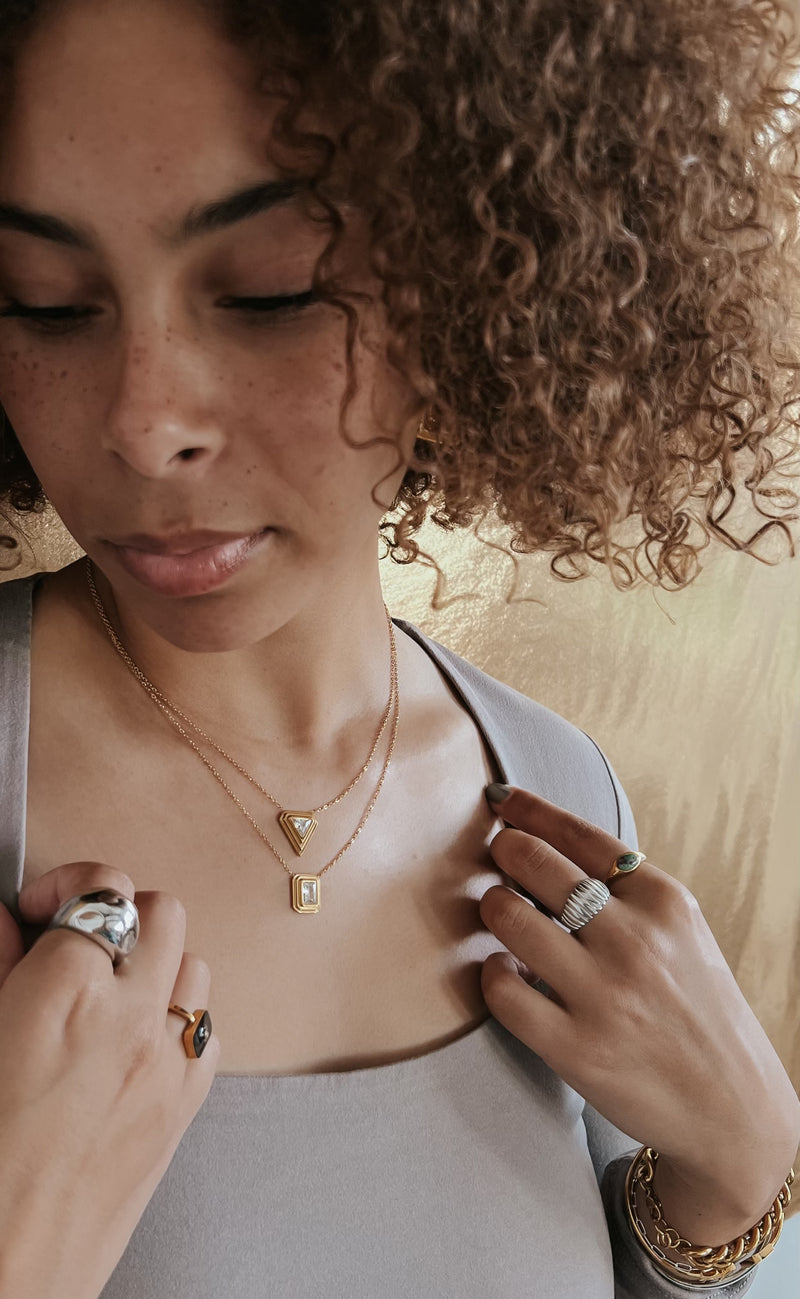 Teagan Diamond Necklace || Choose Style
