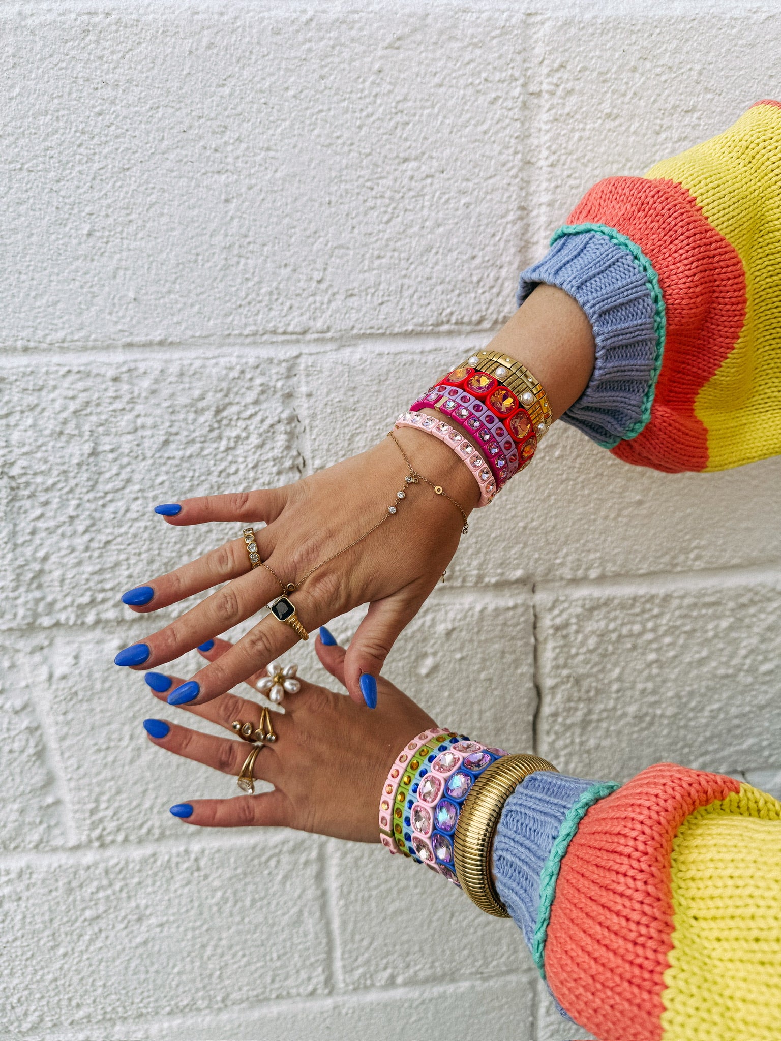 Stella Gemstone Bracelet || Choose Color