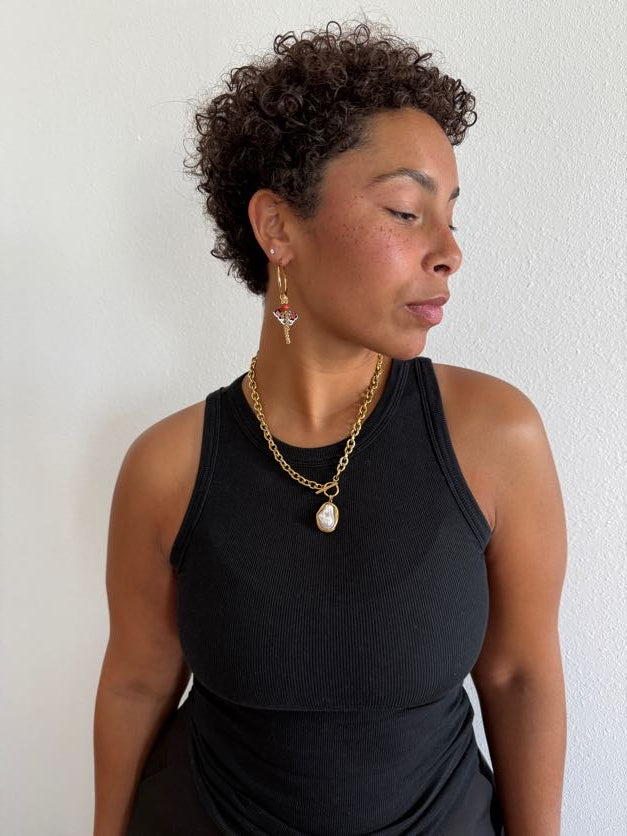 Cora Baroque Pearl Necklace