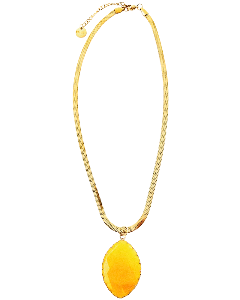 Macy Herringbone Necklace