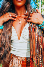 Cowgirl Up Boot Necklace