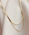 Lookie Double Strand Snake Necklace