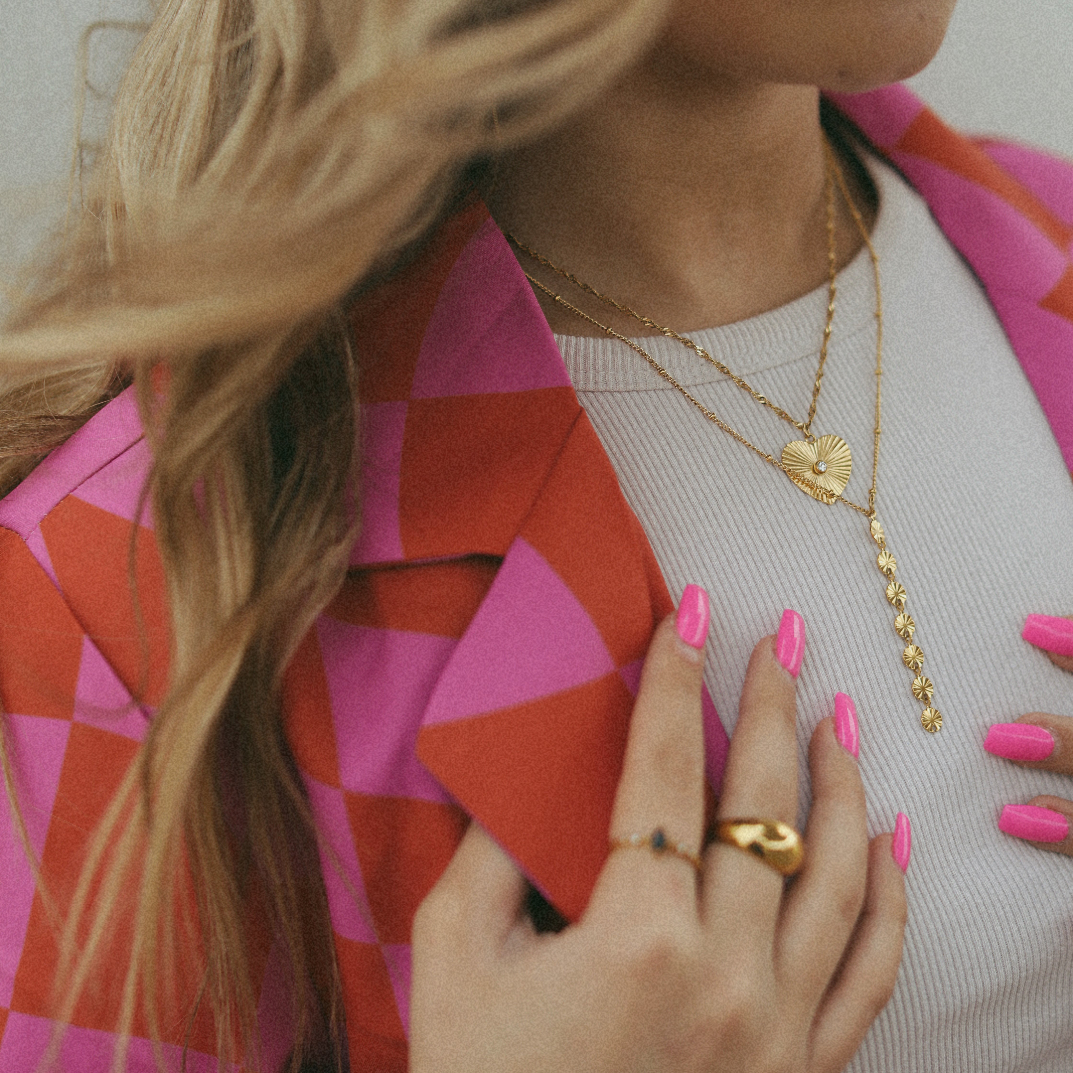 Agatha Diamond Heart Necklace