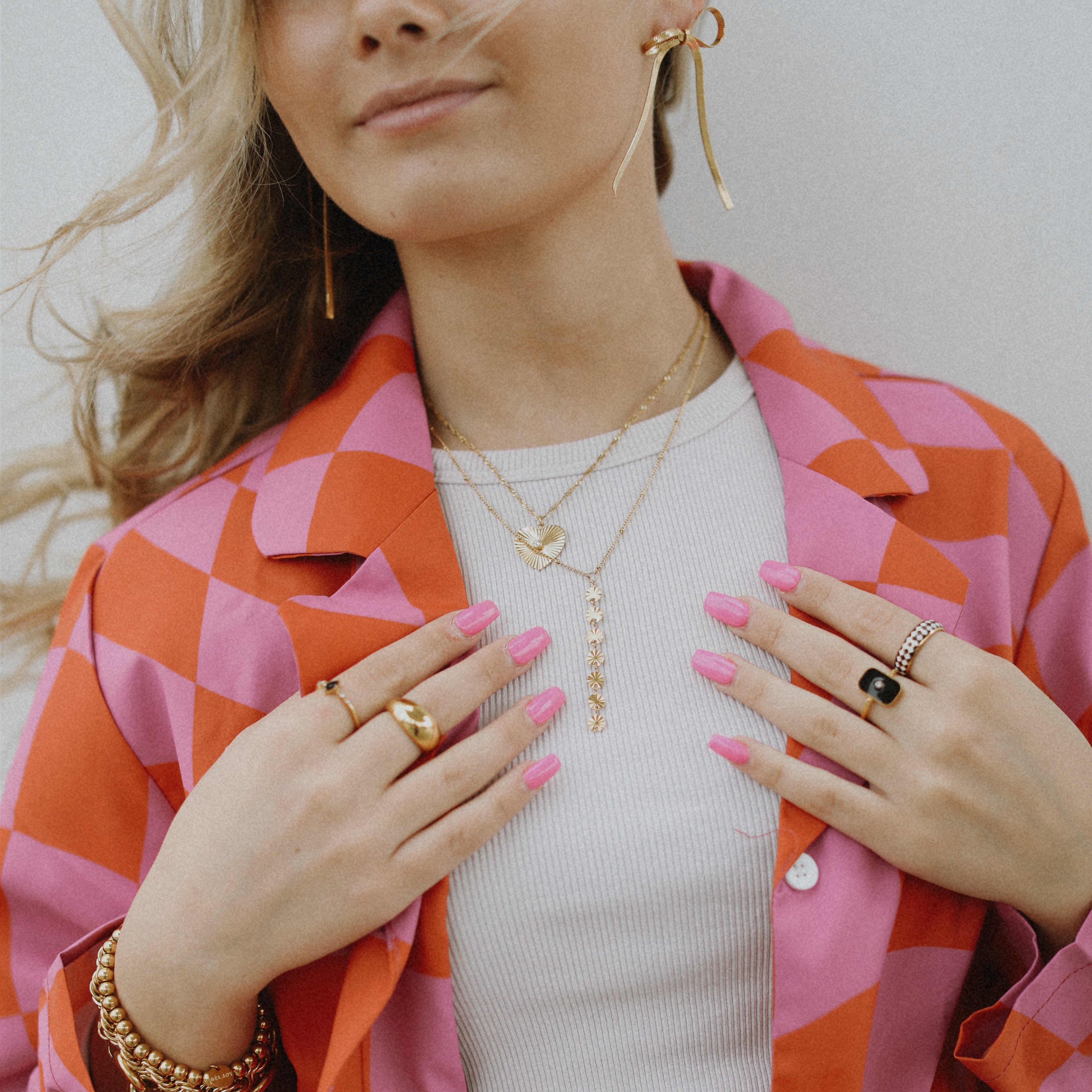 Agatha Diamond Heart Necklace