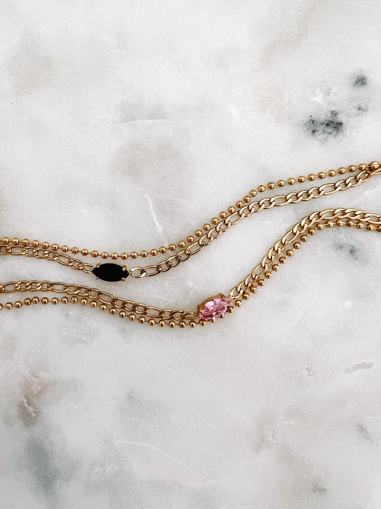 Bubble Chain Bracelet || Choose Color