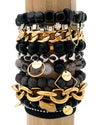 Black Mix Bracelet Collection