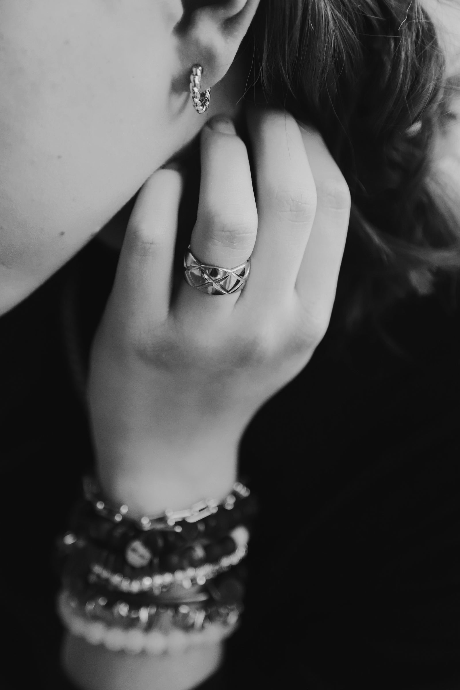 Eunice Twisted Hoop Earrings || Choose Color