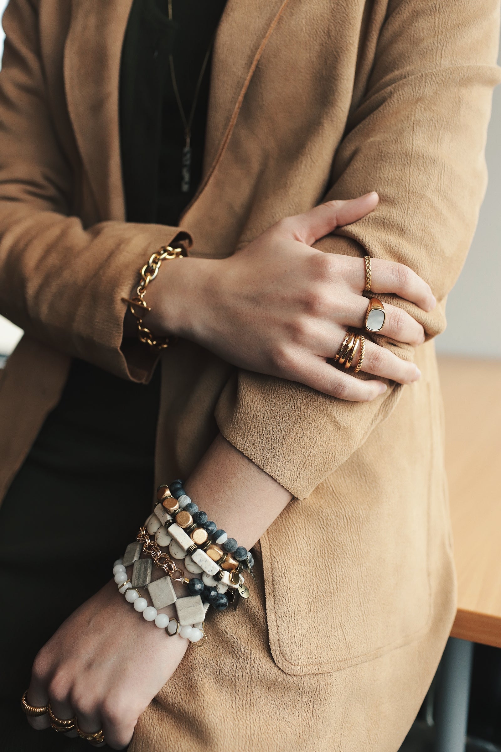 Rory Mother Of Pearl Ring