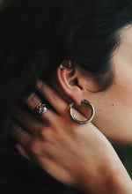 Everette Silver Hoop Earrings