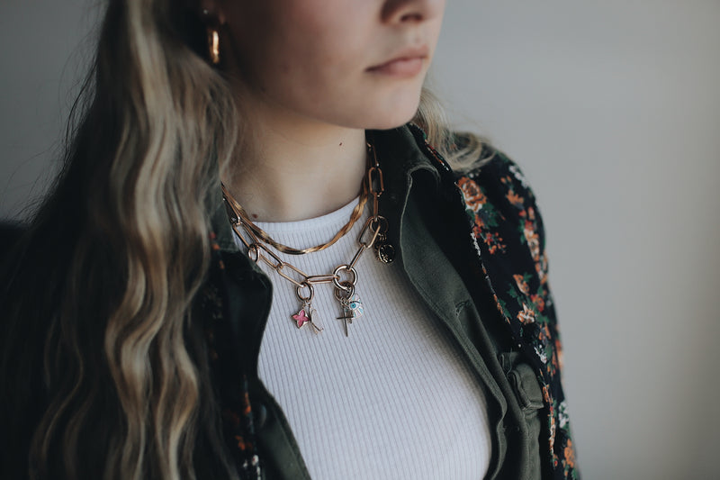 Jolie Custom Charm Necklace & Bracelet