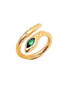 Rodi Snake Stone Ring || Choose Color
