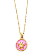 Priscilla Angel Necklace || Choose Color
