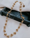 Chrishelle Gold Knot Chain Necklace