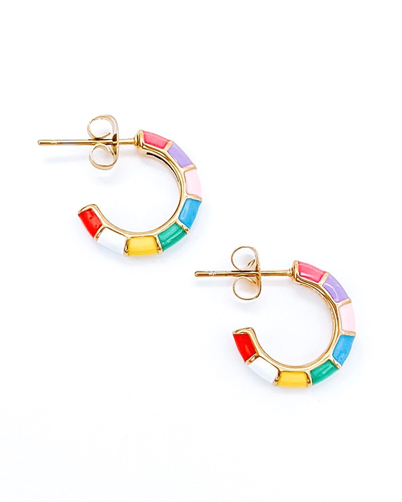 Evelyn Huggie Earrings || Choose Color
