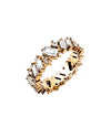 Rosie Crystal Gold Ring