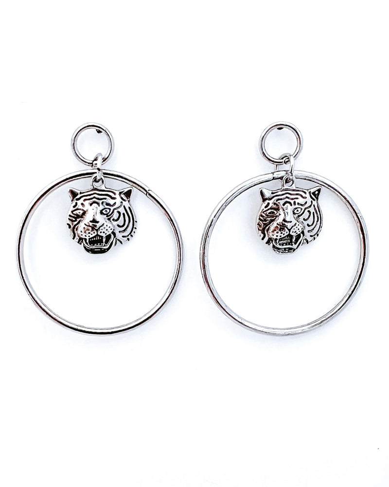 Evans Tiger Stud Earrings