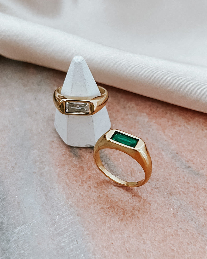 Renfro Stone Ring || Choose Color