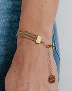 Bender Gold Mesh Chain Bracelet