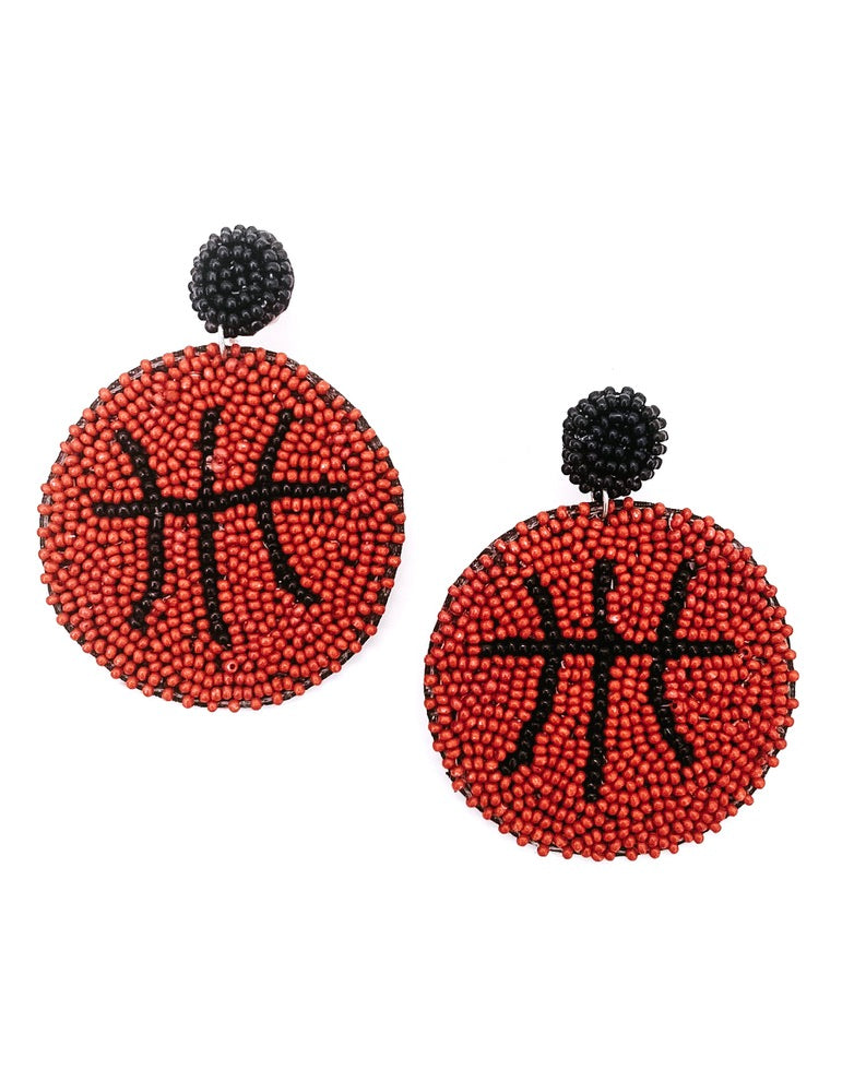 Excite Beaded Game Day Earrings || Choose Style