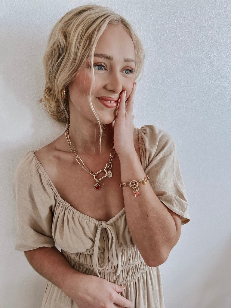 Jolie Custom Charm Necklace & Bracelet