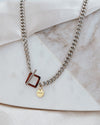Maeve Cuban Chain Necklace || Choose Color
