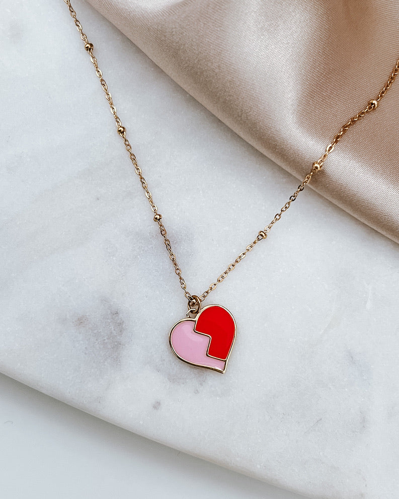 Lev Heart Necklace