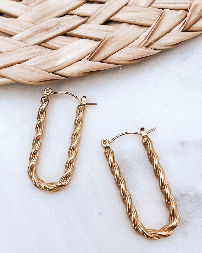 Elonie Gold Earrings