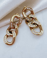Emmalina Cuban Chain Earring || Choose Style