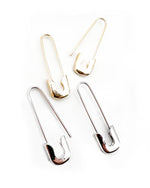 Exon Safety Pin Earrings || Choose Color
