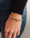 Billy Gold Bead Bracelet || Choose Style
